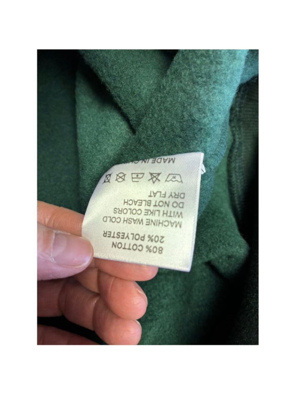 PARKE NWT Varsity Mock neck in Forest Maroon Size XXL - Picture 11 of 13
